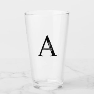 Monograma y nombre personalizados