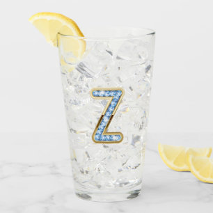 Monograma Z - Vidrio de 16 oz