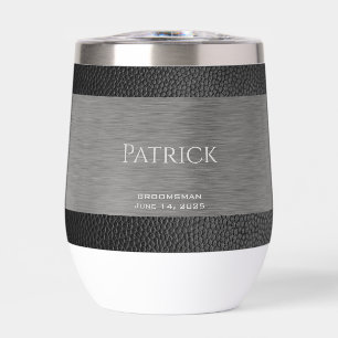 Monogramado de cuero e impresión Metalizado