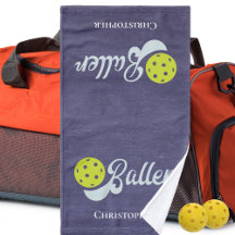 Monogramado Funny Pickleball Player Sports