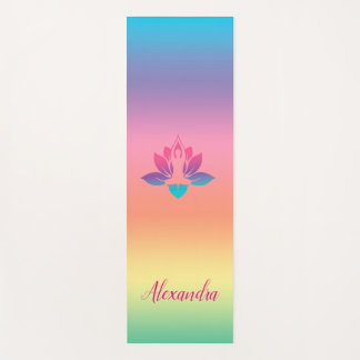 Monogramado Yoga Mat