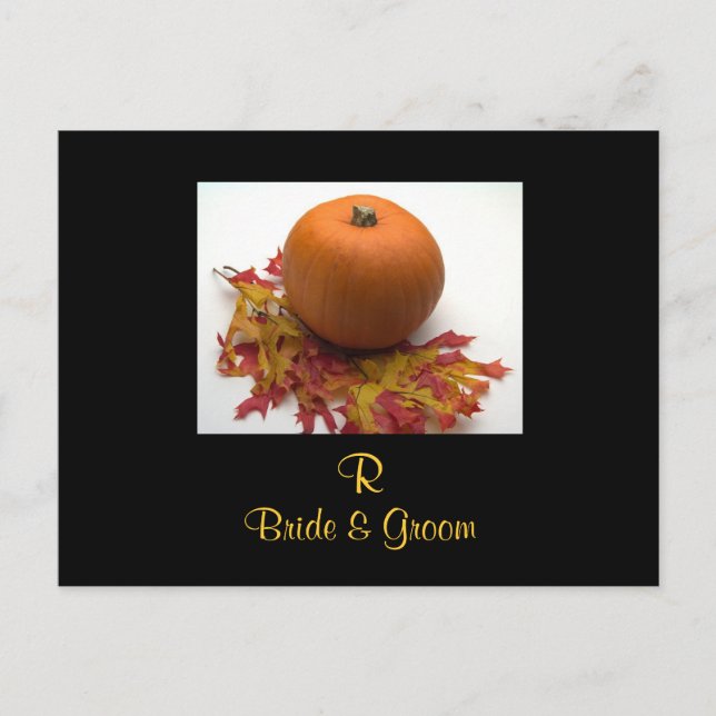 Monogramas Bodas Tarjetas de Guardar la Fecha (Anverso)