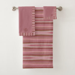 Monogramed Dusty Rosa