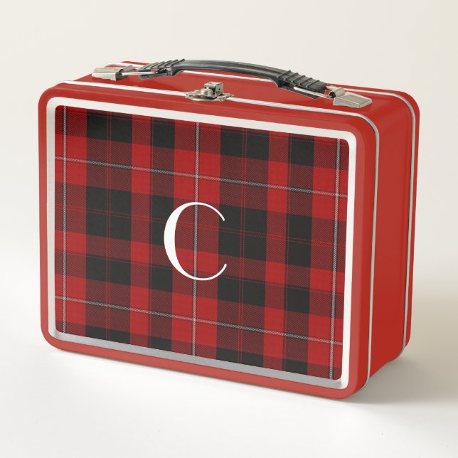 Monogramo Cunningham Plaid (Anverso)