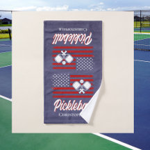 Monogramo Retro Pickleball Player Sports