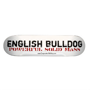 Monopatín Bulldog Inglesa