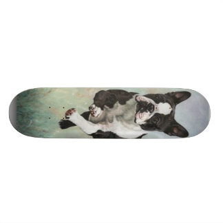 Monopatín de Boston Terrier