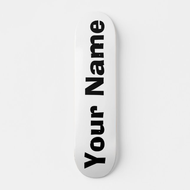 Monopatín de encargo (Anverso )