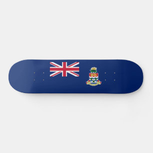 Monopatín de la bandera de las Islas Caimán