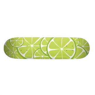 Monopatín de la cal de la fruta cítrica del verano