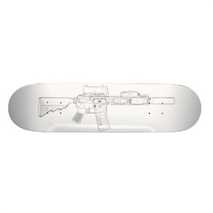 Monopatín de la MOD 0 de CQBR MK18