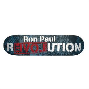 Monopatín de la revolución de Ron Paul