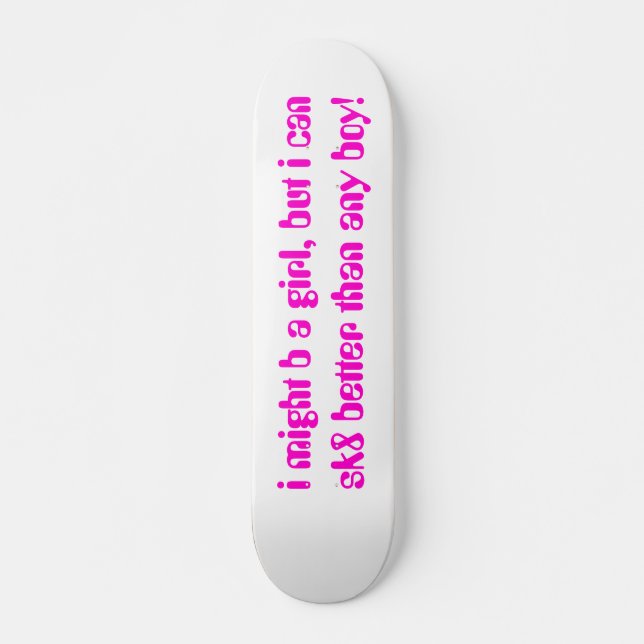 MONOPATÍN DE LOS CHICAS SOLAMENTE (Anverso )