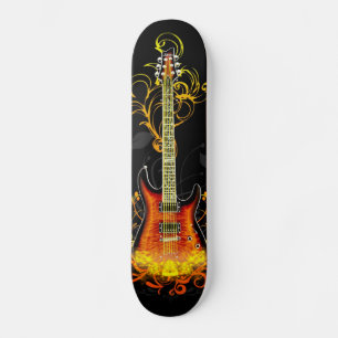 Monopatín del arte 1A de la guitarra