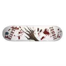Monopatín del asesino del zombi favorable