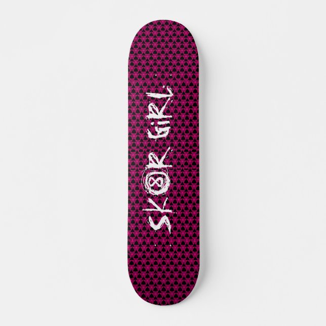 Monopatín del chica de SK8R (Anverso )