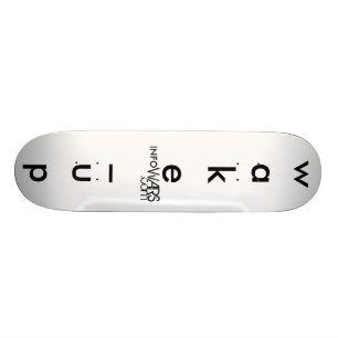 monopatín del diseño de la plantilla de