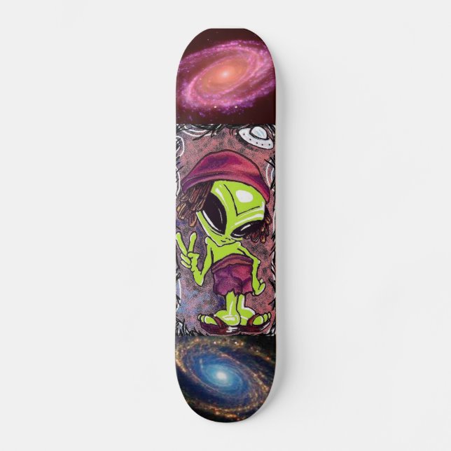 Monopatín del extranjero de Kewl (Anverso)