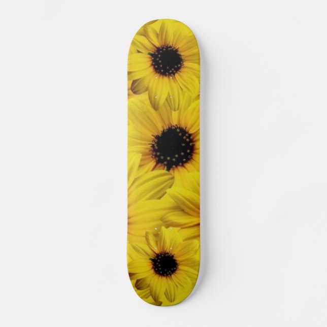 monopatín del girasol (Anverso)