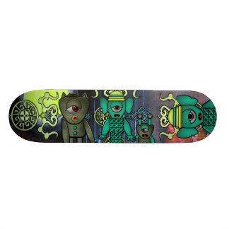 Monopatín del monstruo del espacio