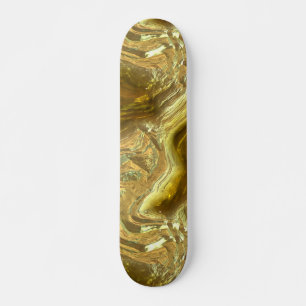 Monopatín del río 1 del oro