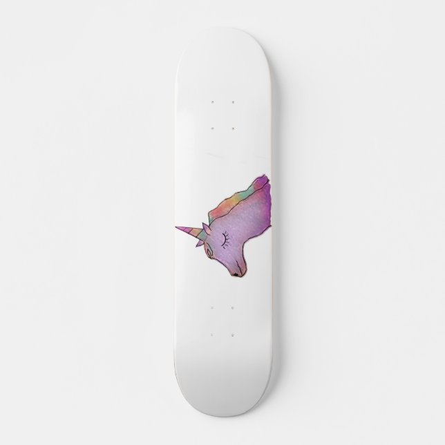Monopatín del unicornio (Anverso )