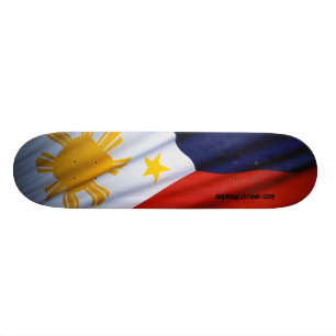 Monopatín filipino de la bandera