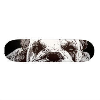 Monopatín inglés del bulldog