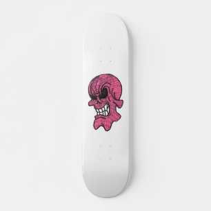 Monopatín rosado del cráneo