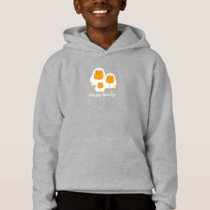 Monos de familia enfadada diseño