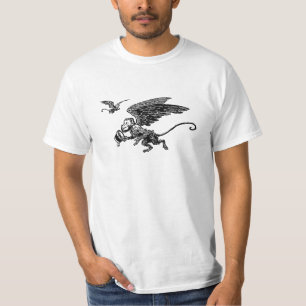 ¡monos del vuelo! Camisa del mono de mago de Oz