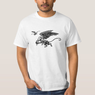 ¡monos del vuelo! Camisa del mono de mago de Oz