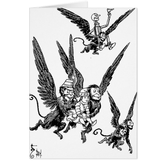 Monos del vuelo de mago de Oz (Frente)