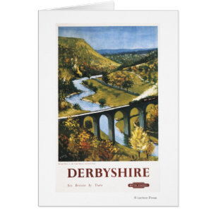 Monsal Dale, tren y viaducto
