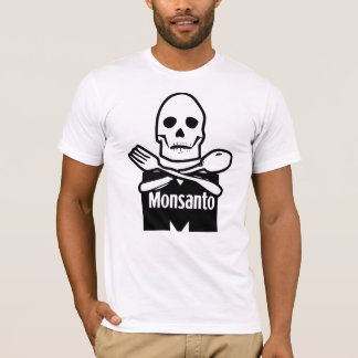 Monsanto significa la camiseta de la muerte
