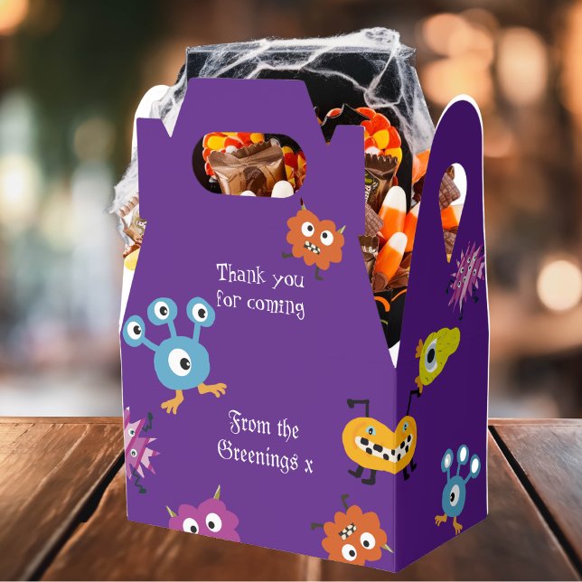 Monster Bash Niños caja de bienvenida de Halloween (Subido por el creador)