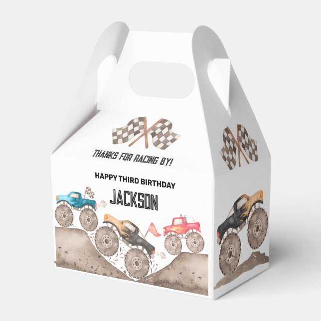 Monster Camión Caja de hornos, Caja de regalo (Front Side)