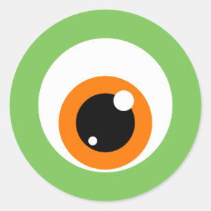 Monster Eye Pegatinas