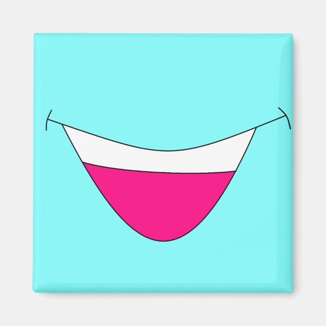 MONSTER FRIDGE Imán de boca (Frente)