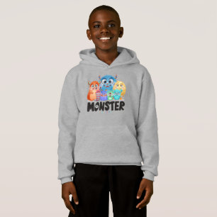 Monster Friends Niños Pullover Hoodie