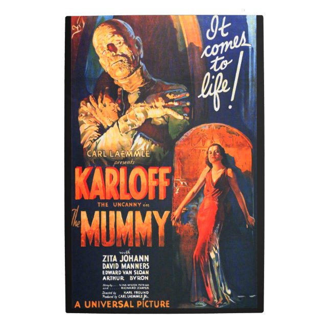 Monster Movie Poster The Mummy (Anverso)