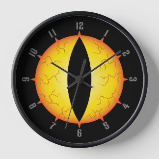Monster Reloj de pared de ojos