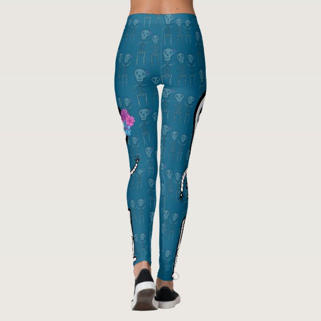 Monster skeletons Leggings (Reverso)