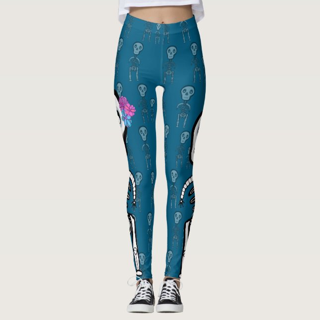 Monster skeletons Leggings (Anverso)