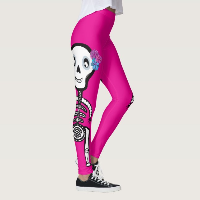 Monster skeletons Leggings (Derecha)