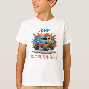 Monster Truck Así Es Como Giro, 5ª Camisa De Nacim