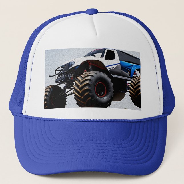 Monster Truck Launch, Gorra de camioneros (Anverso)