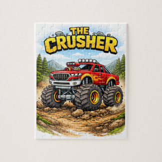 Monster Truck Puzzle for Kids