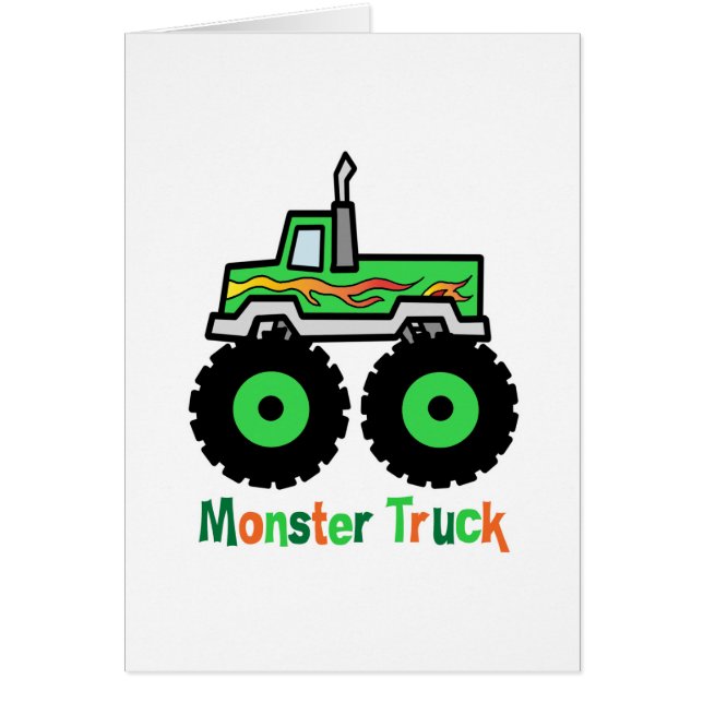 Monster truck verde (Frente)