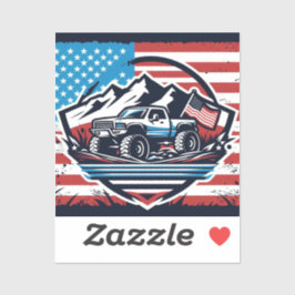 MONSTER TRUCK VINLY PEGATINA